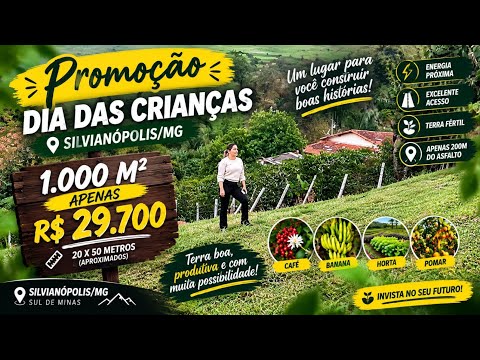  PROMOÇÃO DIA DAS CRIANÇAS – SILVIANÓPOLIS/MG 🏡🌿