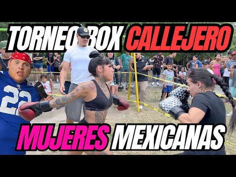 Strong Women Fight in the Neighborhood Boxing Tournament