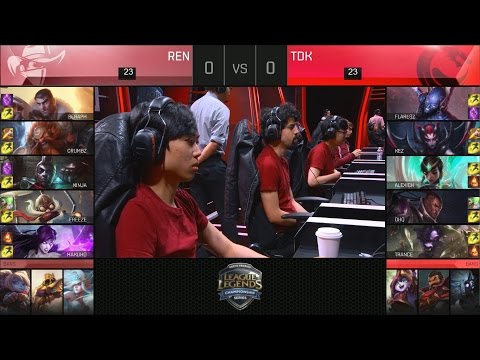REN vs TDK Highlights Game 1 - RENEGADES vs Team Dragon Knights - 2016 NA Summer Promo Tournament