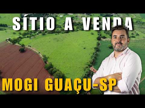 Sítio Espetacular em Mogi Guaçu - SP | 4,48 Alq. | Terra Fértil, Água e Potencial para Incorporação