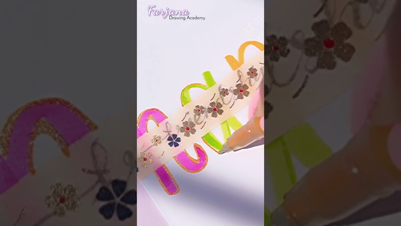 Watch video Happy Friendship Day Special Video || Tag your FRIENDS 👯 #CreativeArt #Satisfying Now Happy Friendship Day Special Video || Tag your FRIENDS 👯 #CreativeArt #Satisfying
