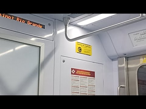CPTM Serviço 710 Primeiro Trem