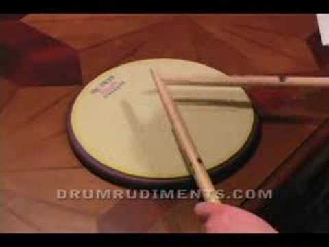 Drum Rudiments #16 - Single Paradiddle - DrumRudiments.com