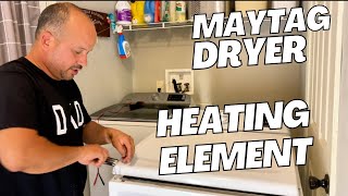 Full repair tutorial: Maytag dryer heating element replacement
