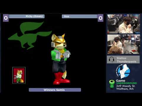 Mass Madness 34 SSBM - YAMI (Default Fox) vs. SloX (Green Fox) - Melee LQF