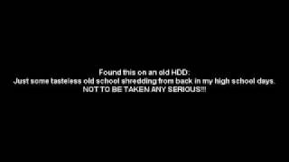 Funny high school shredding - Martin Miller