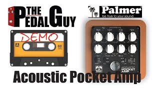 Video thumbnail for ThePedalGuy Presents the Palmer Acoustic Pocket Amp Pedal by The Pedal Guy