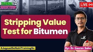 What is Stripping Value Test | How to Perform Stripping Value Test For Bitumen As Per IS Code