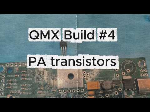 QMX Build Series — Episode 4: PA Transistors - Pre-Bending the BS170s (My Way)