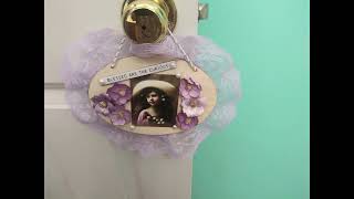 Shabby Chic Project Share (My favorite way to create) Love my girls and lace