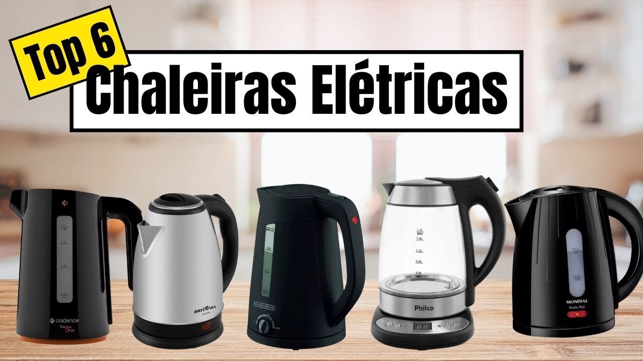 ✅As 6 Melhores Chaleiras Elétricas de 2024!
