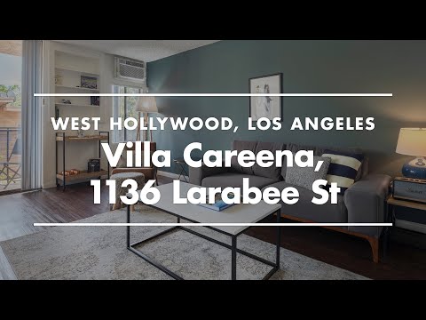 LA Apartment Tour | Villa Careena, Furnished Apartment in West Hollywood, Los Angeles