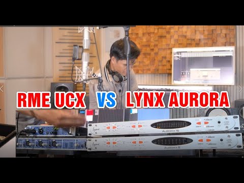 LYNX AURORA 8 VS RME UCX TEST REVIEW VOCAL - NISSIAUDIO