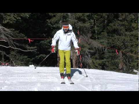Harald Harb, How to Ski, Series 1, Lesson 4 continued, Tipping your skis the order of movements.