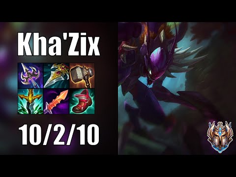 Kha'Zix vs Poppy JUNGLE - Patch 12.13 euw1 CHALLENGER