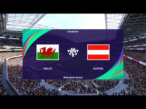 Wales U19 vs Austria U19 (11/10/2023) U19 UEFA EURO 2024 PES 2021
