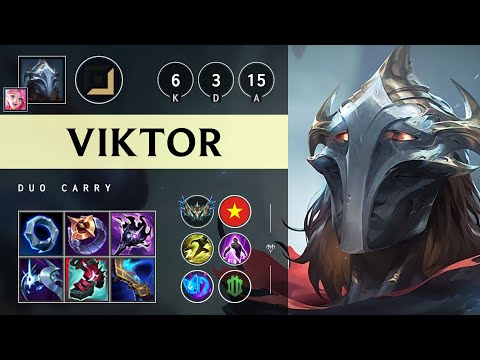 Viktor Carry vs Jinx - VN Challenger Patch 25.20