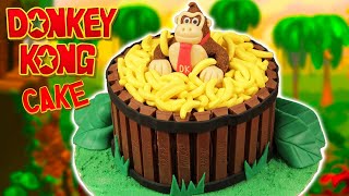 DONKEY KONG CAKE - NERDY NUMMIES