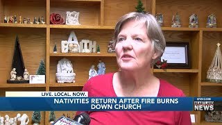 Nativities return after fire burns down church | KFVS