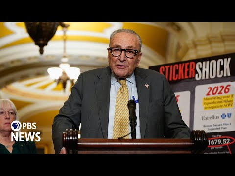 WATCH LIVE: Senate Democratic leaders hold news conference as federal shutdown reaches 21 days