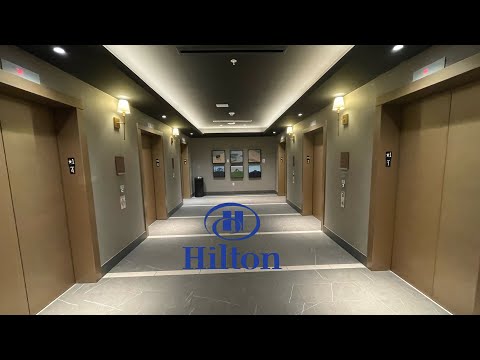 Tallest 5500s in Ohio! Awesome Schindler 5500 MRL Traction Elevators | Hilton | Columbus, OH