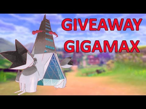 DURALUDON GIGAMAX GIVEAWAY!! Pokémon Spada e Scudo!!