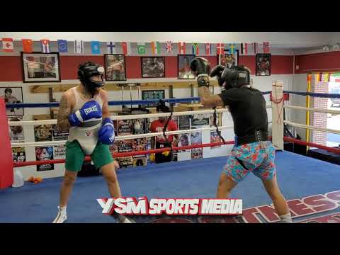 Joshafat Ortiz vs Emmanuel Rodriguez Intense Sparring Session