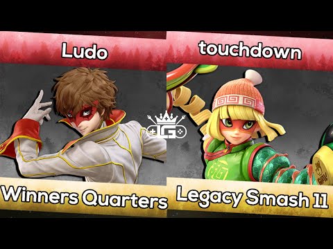 Ludo (Joker) vs. touchdown (Min Min) | Legacy Smash #11 | Smash Ultimate WQF