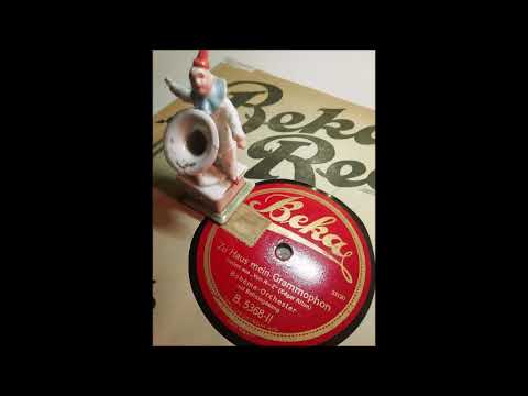 Max Kuttner singt: "Zu Haus mein Grammophon" - aus der Revue "Von A bis Z"