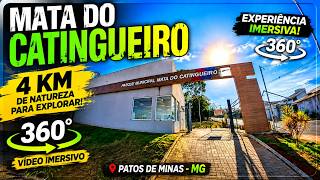 PARQUE MATA DO CATINGUEIRO – PATOS DE MINAS | 4 KM EM 360° 🌳🚁 EXPERIÊNCIA IMERSIVA