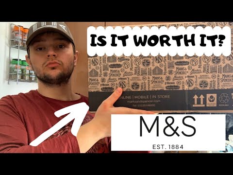 What's Inside The Marks & Spencer Food Box