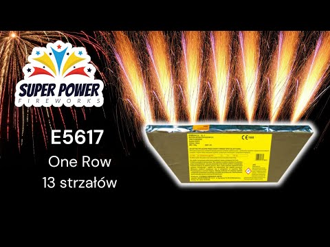 E5617 Single Row, One Row, 13 strzałów SUPER POWER