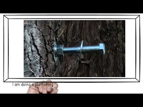 DIY tree house anchors