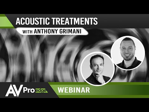 Expert Audio Series - Acoustic Treatments