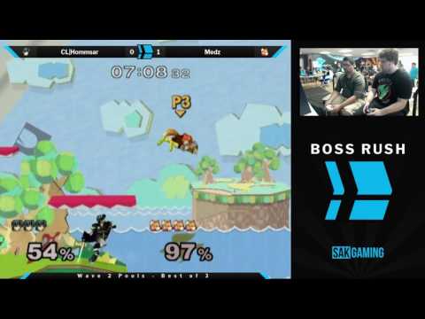 Boss Rush: Shroomed Pools - CL|Hommsar (Marth) vs RG|Medz (Fox)
