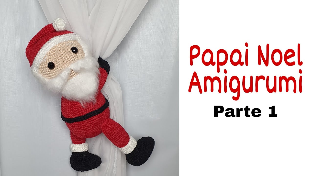Papai Noel amigurumi - Parte 1