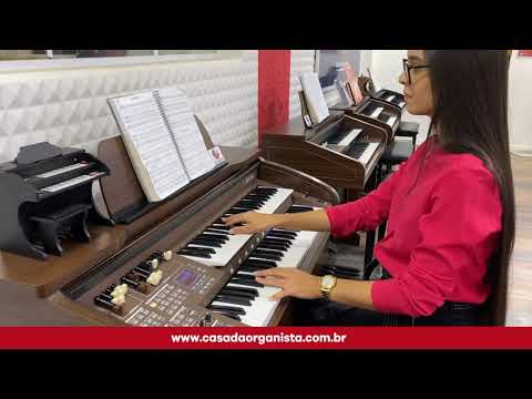 TOKAI MD 750S WENGUE - HINO 275 (HINÁRIO 5 CCB) - AVANTE EU VOU - CASA DAS ORGANISTAS