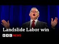 Australia PM Albanese Makes Comeback With Landslide Win BBC News
