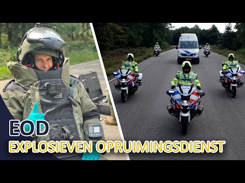 Politievlogger op bezoek bij de EOD | Explosieven Opruimingsdienst | Robot | bompak
