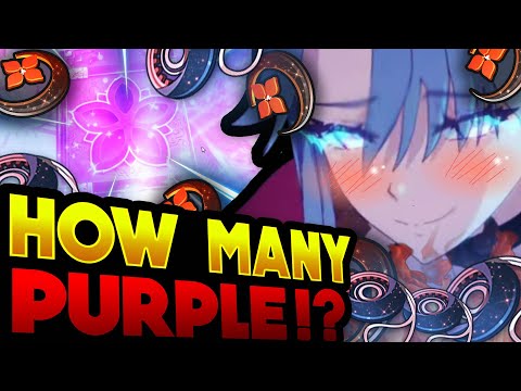 SPIRIT EYE CELINE summons (ft. a lot of purple sparks that don't matter) - Epic Seven