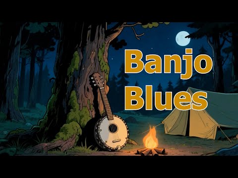 Banjo Blues - Quiet Night at the Campsite Perfect for Relaxing / Working / Traveling