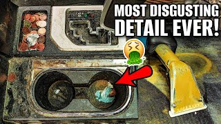 UNREAL Complete Disaster Car Detailing Restoration! Deep Cleaning The Nastiest Toyota Tundra