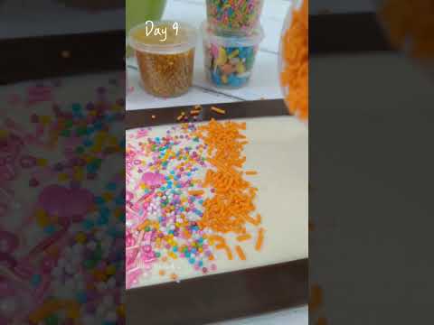 Sprinkle chocolate