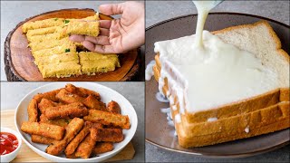 Milk Bread Nashta Recipe | Aloo Bread Nashta Snacks | Evening Teatime Snacks Recipe