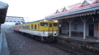 preview picture of video '岩徳線キハ47形 西岩国駅発着 JR-West KiHa47 series DMU'