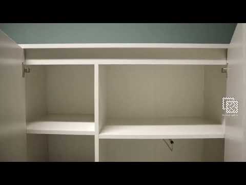 Шкаф двухдверный Элана гостиная Бодега белая