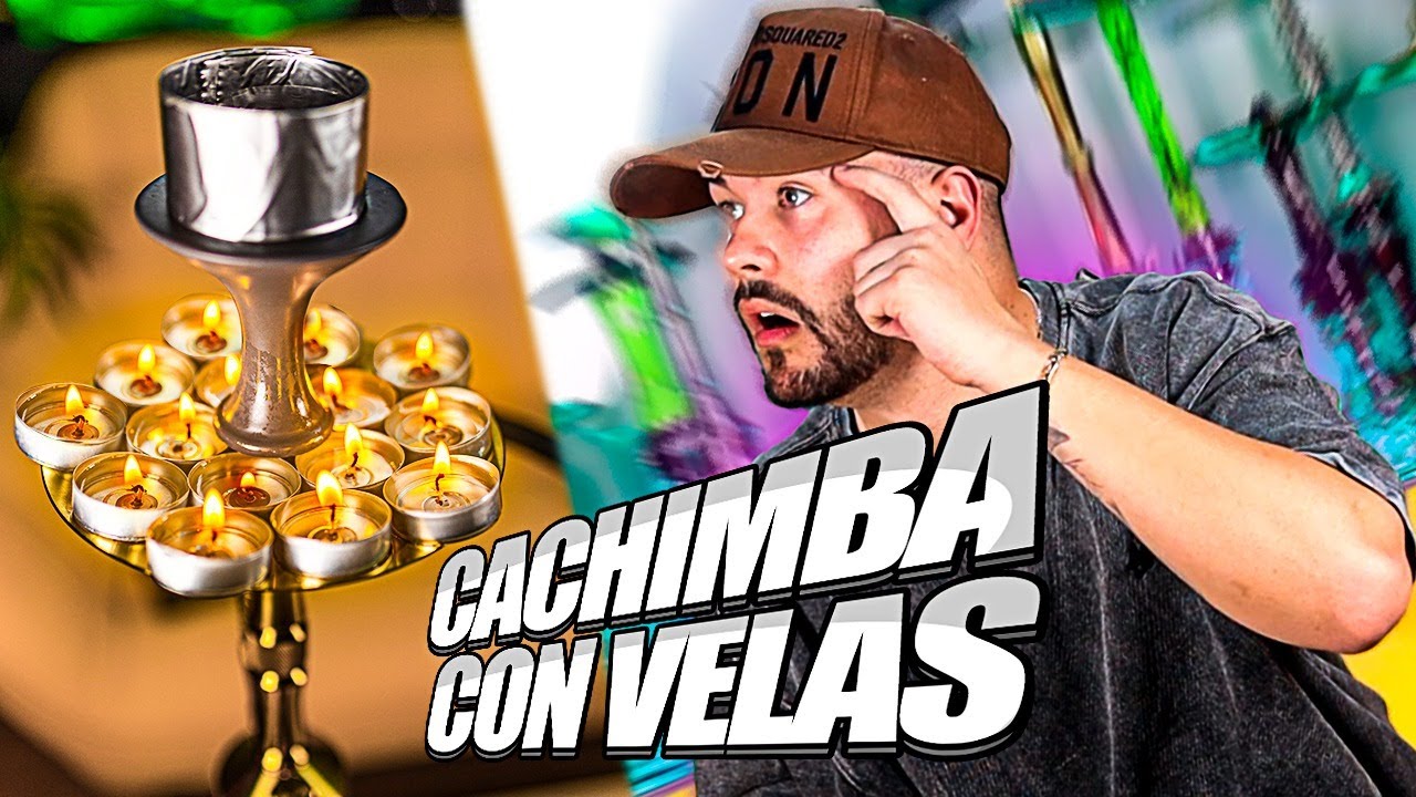 ¿FUNCIONARÁ SIN CARBONES | CACHIMBA CON VELAS | RUT SHISHAS