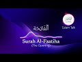 Surah Al Fatiha Ll Very Beautiful Voice Ll Quran Recitation