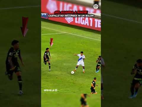 🚨 ¡LE GANAN EN VELOCIDAD! JESÚS CASTILLO NO RECUPERA NI UN BALÓN  #universitariodedeportes #ydaleu