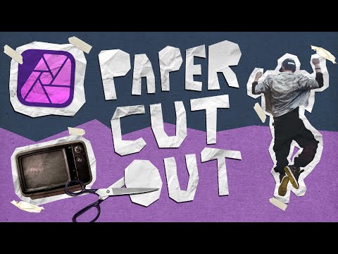 Paper Cut Out Effect in Affinity Photo | Easy Photo Manipulation Tutorial